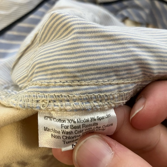 Peter Millar Pants Men‎ 33x27 Beige Tan Trouser Tech Preppy Golf Flaw One Mark - Picture 5 of 9